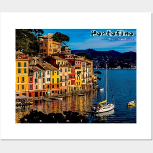 Portofino The Italian Riviera Travel and Tourism Print Posters and Art